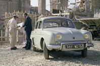 <p>The Dauphine was the successor to Renault’s first post-War model, the 4CV, though the latter remained in production for a few years after the former was launched. Both were rear-engined, but the Dauphine was far more modern and more suitable for export. Production soon exceeded 1000 units per day.</p><p>Depending on how you look at these things, there’s a strong case for saying that the Dauphine was the cutest car Renault ever produced. Two years after its launch in 1956, it was transformed into arguably the most beautiful.</p>