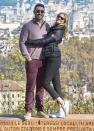 <p>Kate Upton and Justin Verlander take a moment on Nov. 21 while sightseeing in Rome.</p>