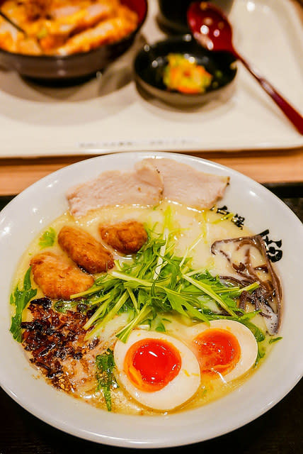 【日本旅遊】【日本長野 輕井澤美食】王子Outletラーメン錦（濃熟雞白湯）