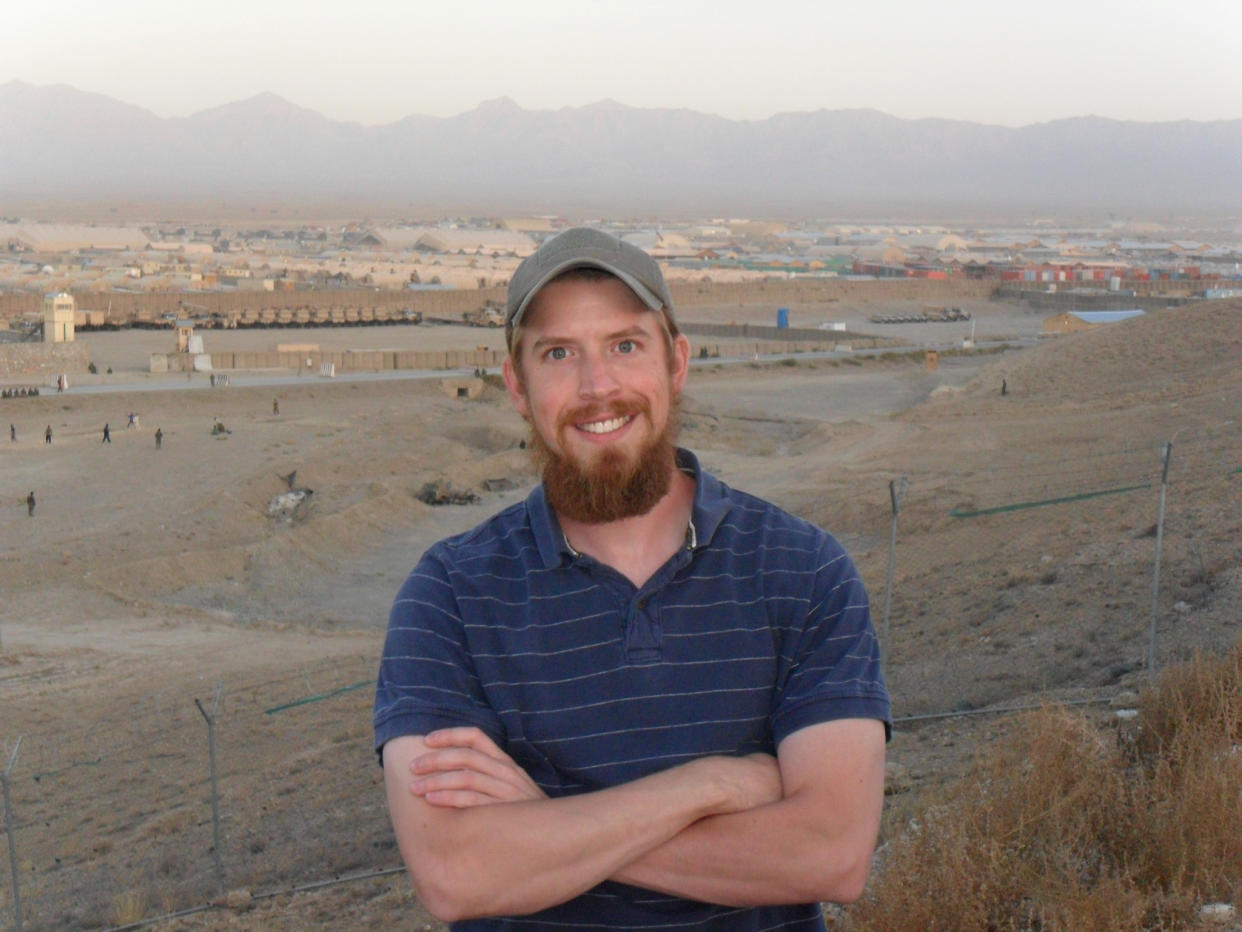 Michael Froede in Afghanistan in 2011. 