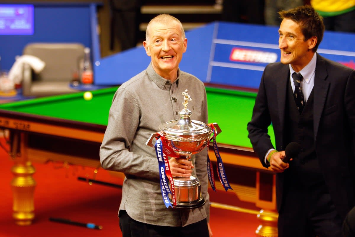 Steve Davis bowed out from professional snooker in 2016 (Richard Sellers/PA). (PA Archive)