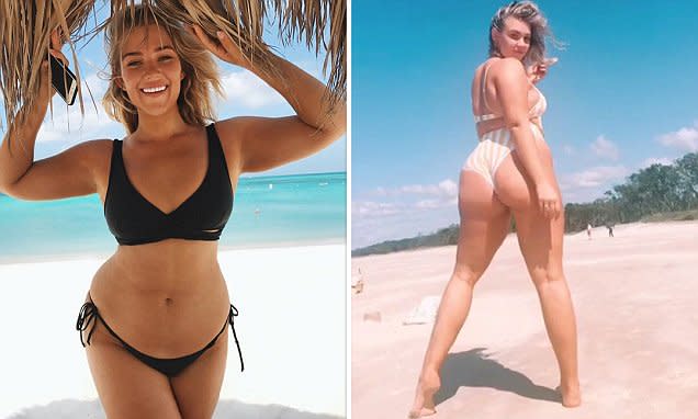 Model Kate Wasley has revealed why you shouldn’t believe everything you see on Instagram [Photo: Instagram/KateWas_]