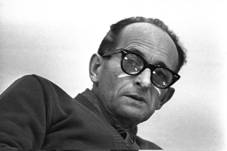 Adolf Eichmann, poco antes de ser ejecutado en la horca