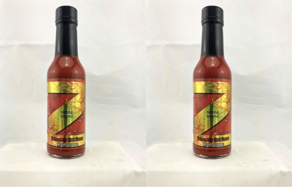 #7 Z Nothing Beyond Extremely Hot Sauce: 4 million Scoville units