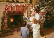 <p>Jólabókaflóð, or <span class="redactor-unlink">Christmas Book Flood</span>, is an annual tradition of <a href="https://www.housebeautiful.com/lifestyle/g13515521/amazon-best-books-of-2017/" rel="nofollow noopener" target="_blank" data-ylk="slk:giving books as gifts;elm:context_link;itc:0;sec:content-canvas" class="link ">giving books as gifts</a> on Christmas Eve and then spending the rest of the night reading. This tradition has earned Iceland the distinction of publishing more books per capita than any other country. Iceland also has some fascinating Christmas folklore including the Yule Cat, a vicious feline who roams the countryside looking to eat children who didn't receive new clothes to wear on Christmas.</p>