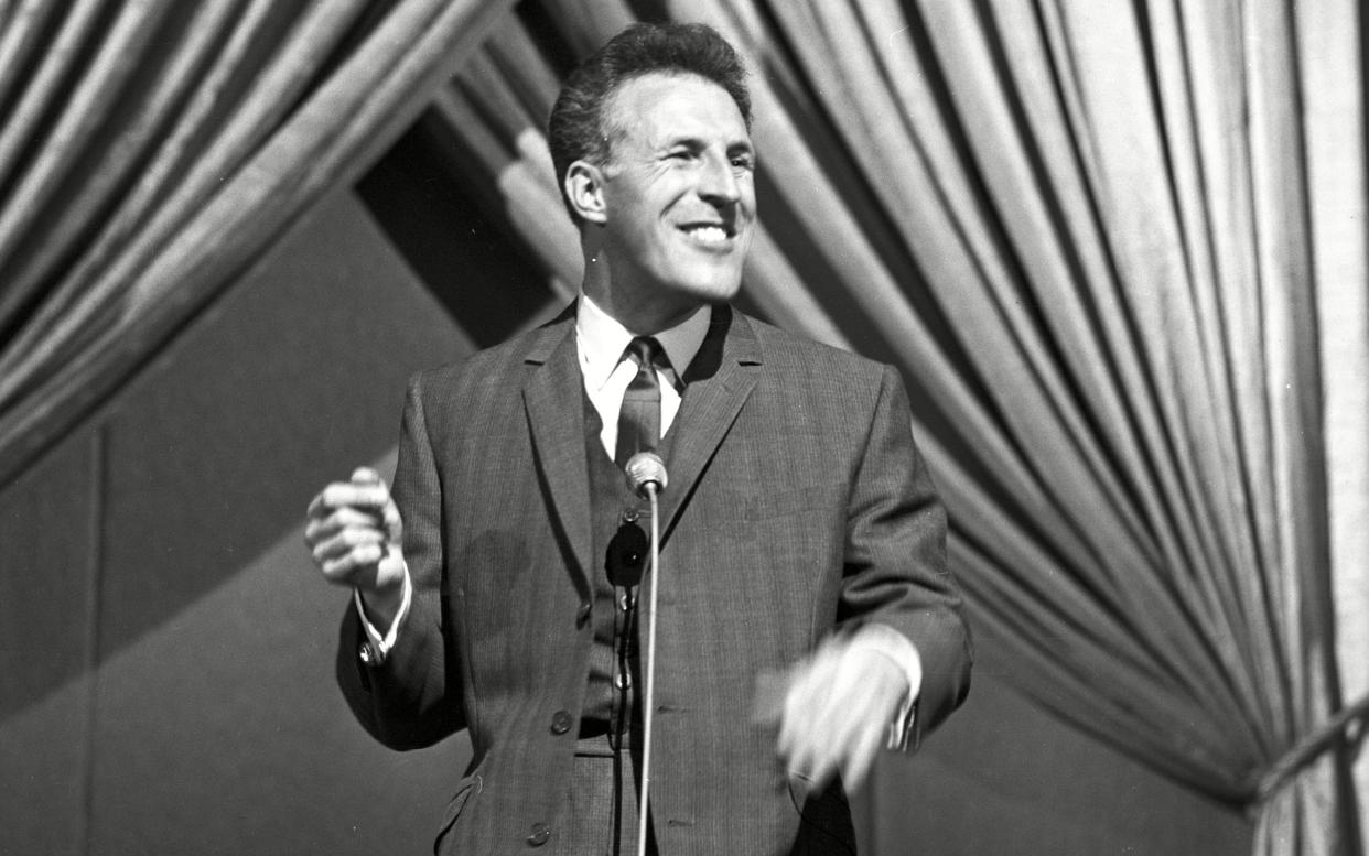 Sir Bruce appearing on Sunday Night at the London Palladium in 1961 - ITV/Rex Features