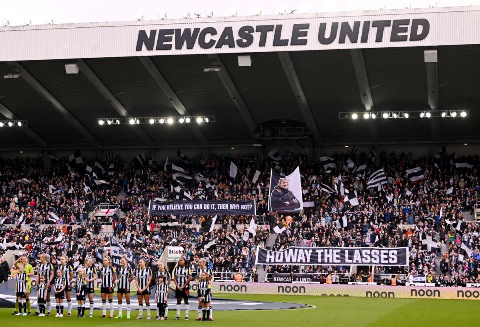 St. James’ Park will also host a men’s fixture on June 3 (Getty Images)