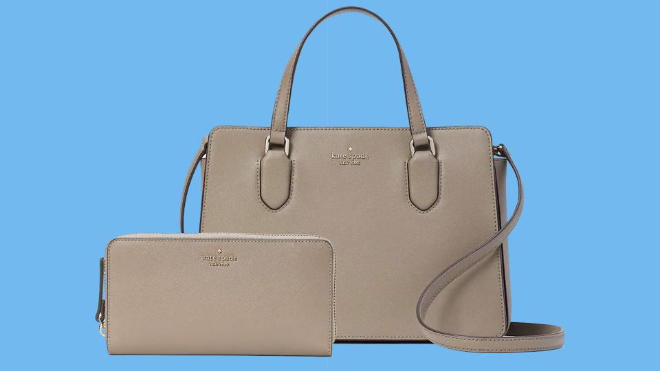 This satchel and wallet combo is on sale for $179 right now.
