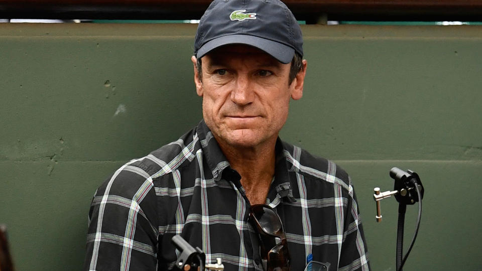 Mats Wilander, pictured here at the 2017 French Open. 