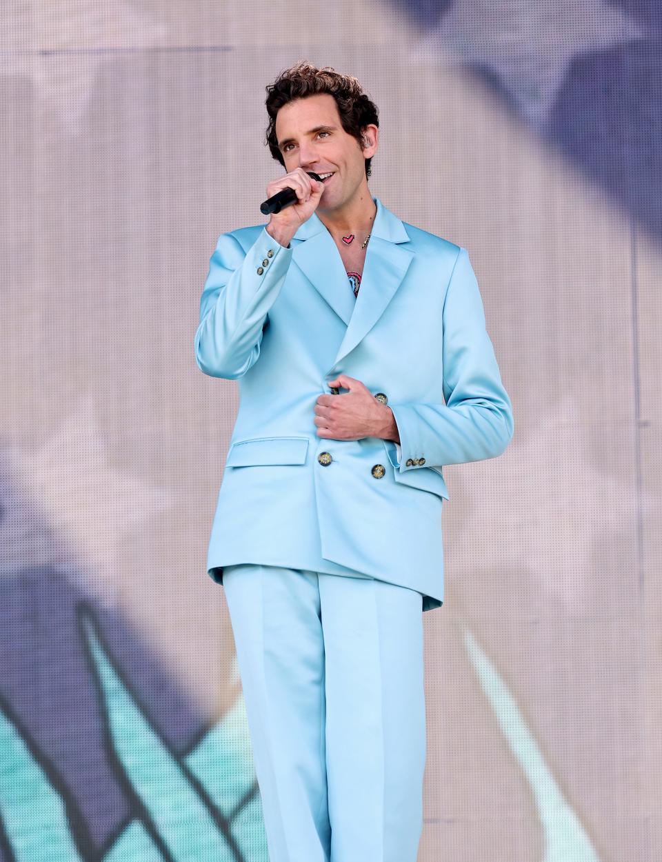 MIKA performs at the 2022 Coachella Valley Music And Arts Festival.