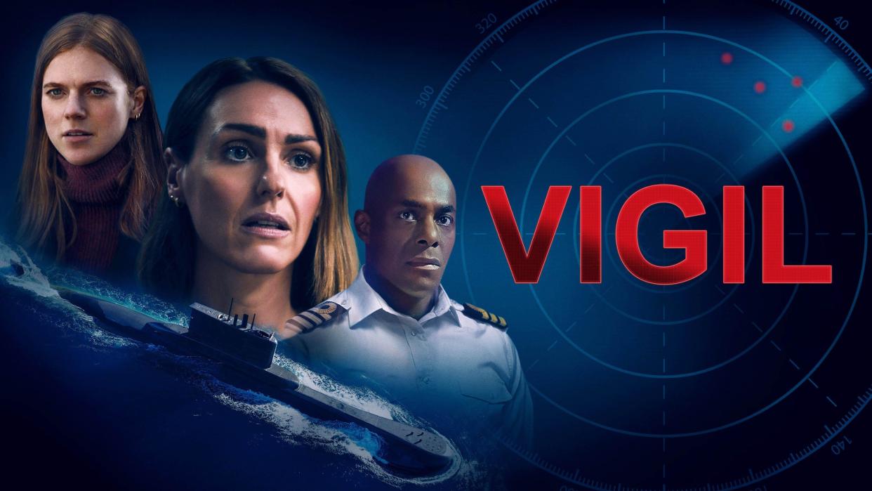 VIGIL 2021 serie TV creee par Tom Edge saison 1 Rose Leslie Suranne Jones Paterson Joseph. Prod DB © World Productions - British Broadcasting Corporat
