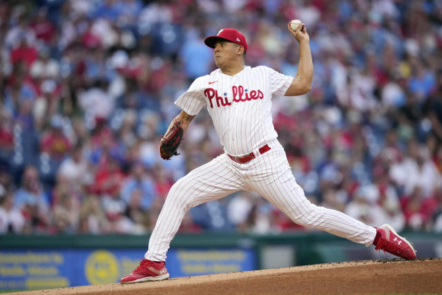 Phillies starter Ranger Suárez scratched from Sunday start with