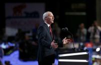 Governor Asa Hutchinson speaks at the Republican National Convention in Cleveland