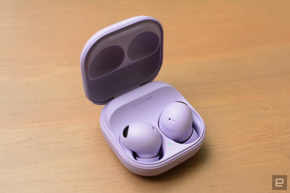 <p>The Galaxy Buds 2 Pro are Samsung’s best earbuds yet, and it’s not even close. Thanks to a huge improvement to sound quality, better noise cancellation and a host of handy features, this is the most well-rounded true wireless product from the company so far. But even with all of its gains, the best is still reserved for the Samsung faithful, which means these are only a truly great option for owner’s of one of the company’s devices.</p>
