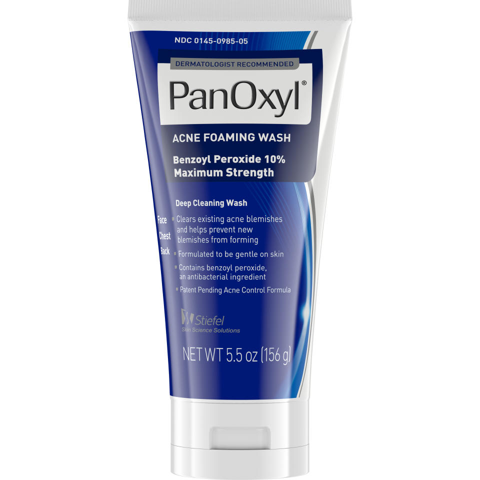 PanOxyl Foaming Acne Wash, Maximum Strength, 10% Benzoyl Peroxide - 5.5 oz (Walmart / Walmart)