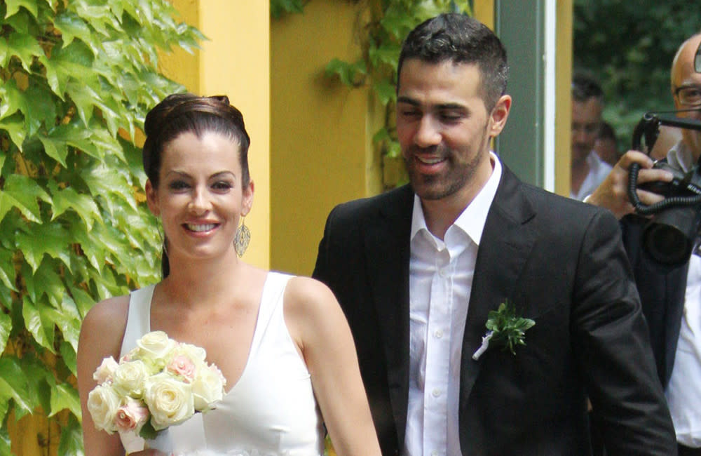 Bushido und Anna-Maria bei ihrer Hochzeit credit:Bang Showbiz