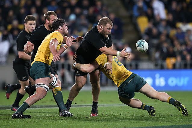 Owen Franks will be free to play out the remainder of the All Blacks' Rugby Championship campaign. Photo: Getty Images