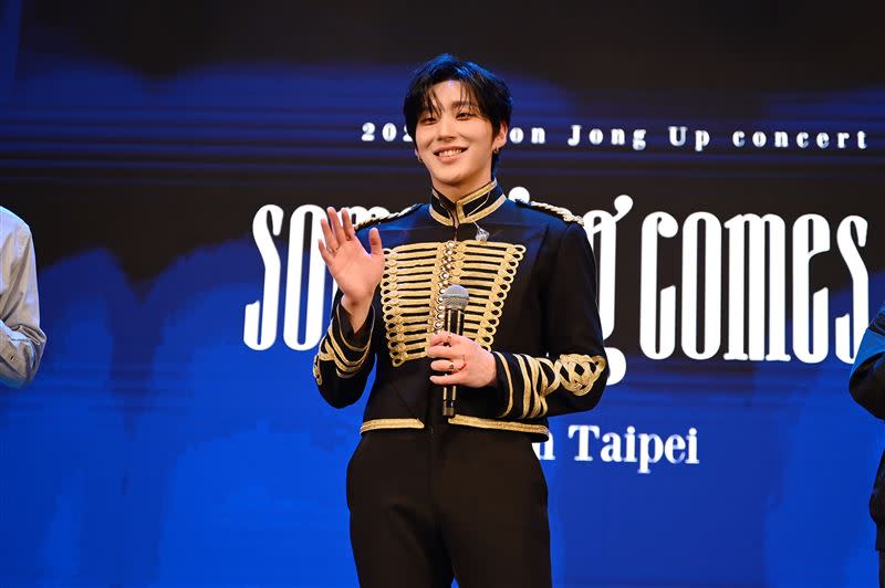 文鐘業在台北舉辦個人專場「2024 Moon Jong Up Concert [SOMEthing comes up] in Taipei」。（圖／SHOW Office、 Ticket Plus遠大售票提供）