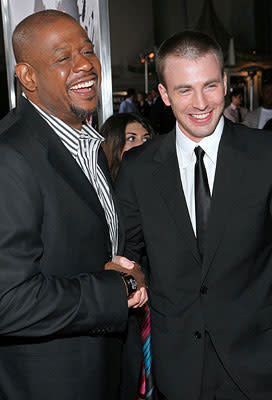 Forest Whitaker and Chris Evans at the Los Angeles premiere of Fox Searchlight Pictures' Street Kings