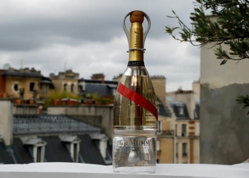 Champagne supernova: A high-tech bottle of Mumm that can be drunk in zero gravity
