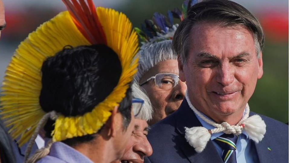 El presidente brasileño Jair Bolsonaro