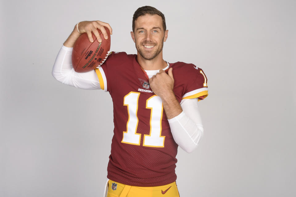 Washington quarterback Alex Smith stays lean thanks to an unusual approach to eating. (AP)