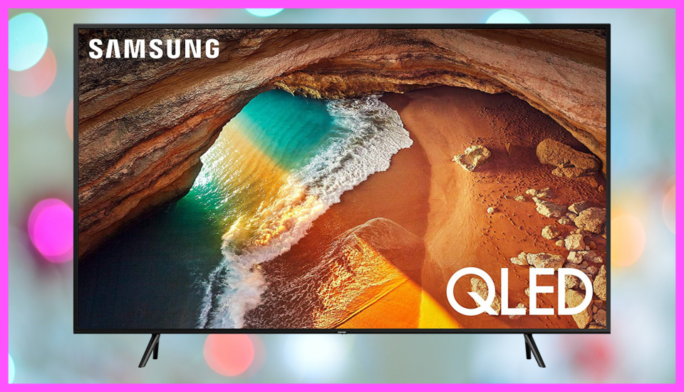 Save $150 on this Samsung Flat 75-inch QLED 4K Q60 Series Ultra HD Smart TV. (Photo: Amazon)