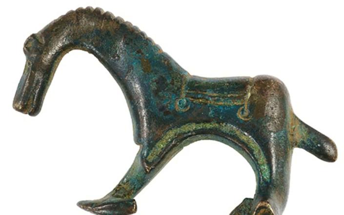Found by an army veteran on Lincolnshire farm land in 2019, the brooch depicts a horse and would have been studded with bright enamel and used to adorn a Roman’s cloak. The item fell outside the power of the Treasure Act and the Collection Museum in Lincoln depended on the finder’s donation to acquire it - Lincolnshire.gov.uk