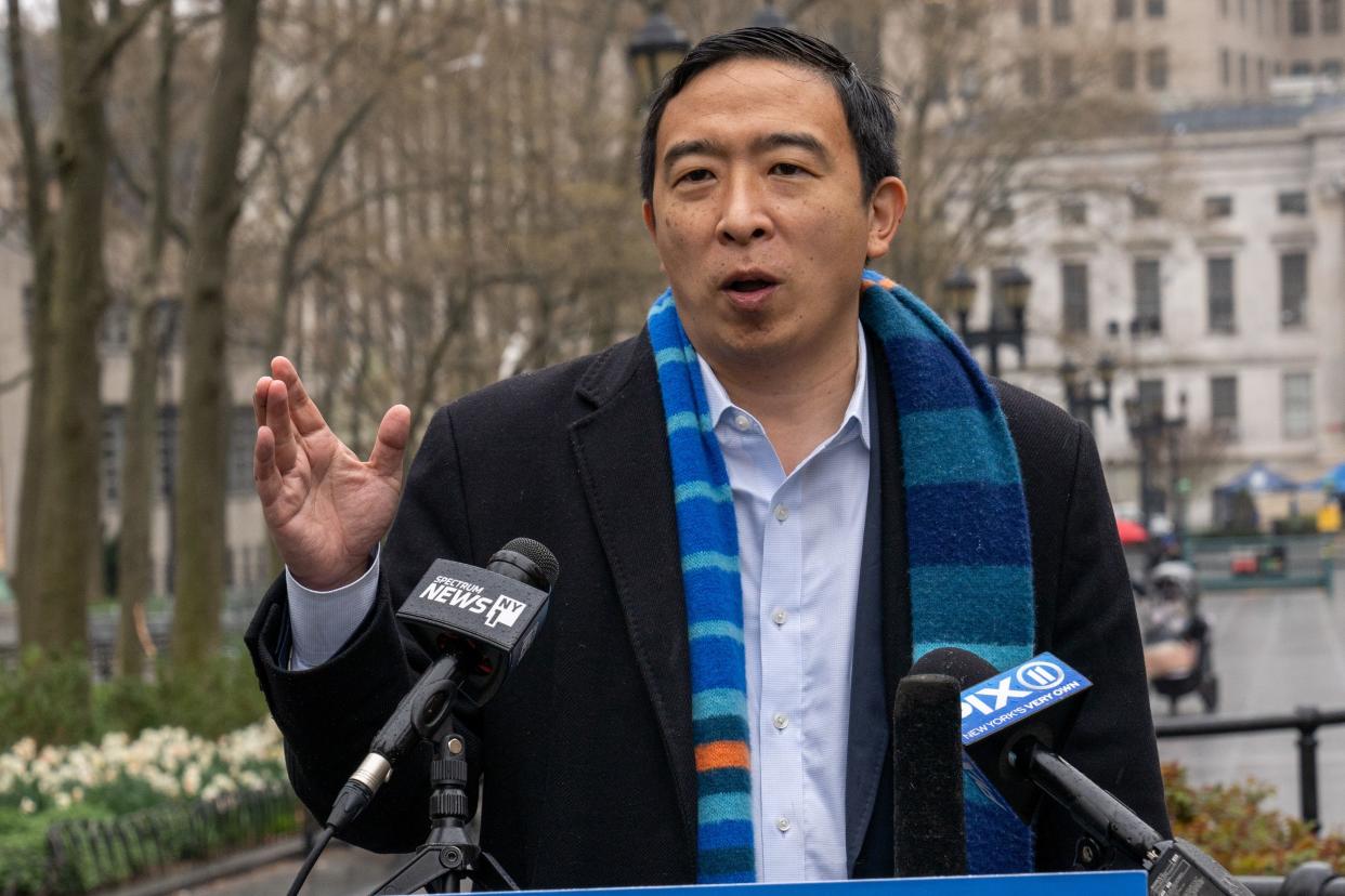 New York City mayoral candidate, Andrew Yang