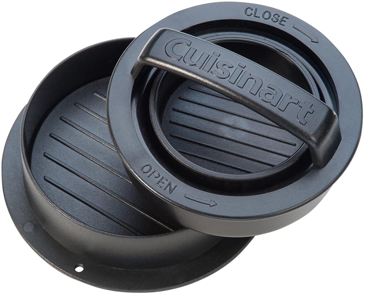 Cuisinart CSBP-100 3-in-1 Stuffed Burger Press, Black