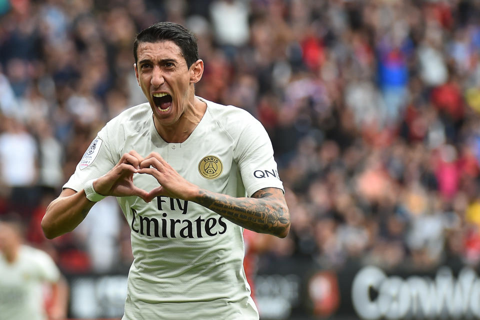 Angel Di Maria netted a quality strike for PSG