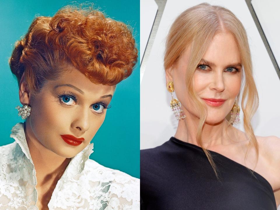 Lucille Ball and Nicole Kidman