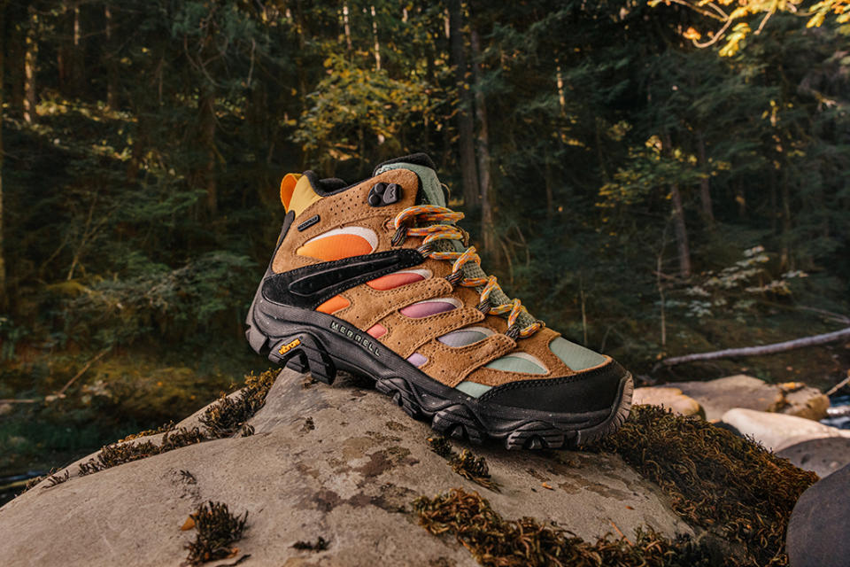 The Merrell x Unlikely Hikers Moab 3 Mid. - Credit: Courtesy of Merrell