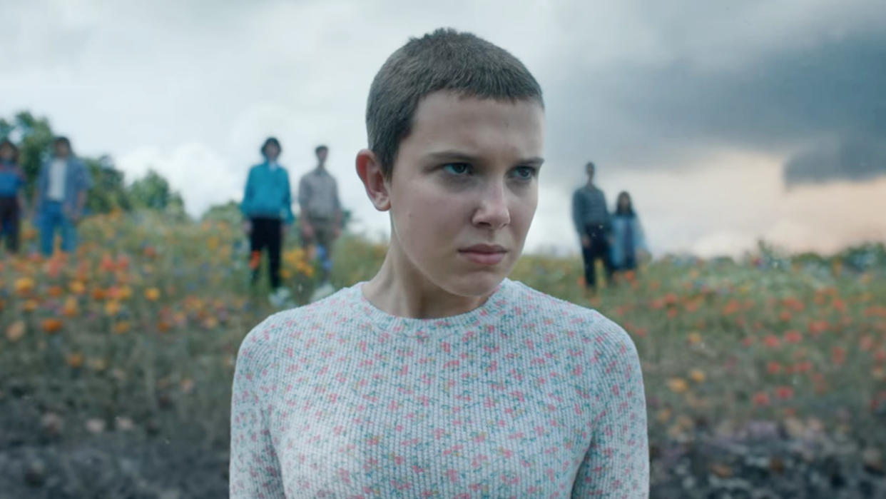  Millie Bobby Brown on Stranger Things 