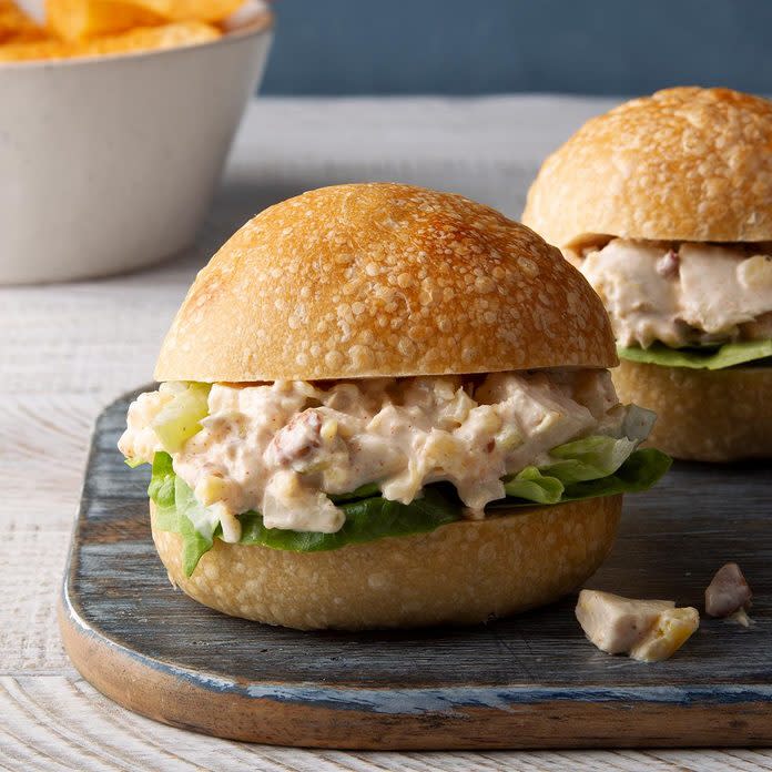 Pineapple Chicken Salad Sandwiches