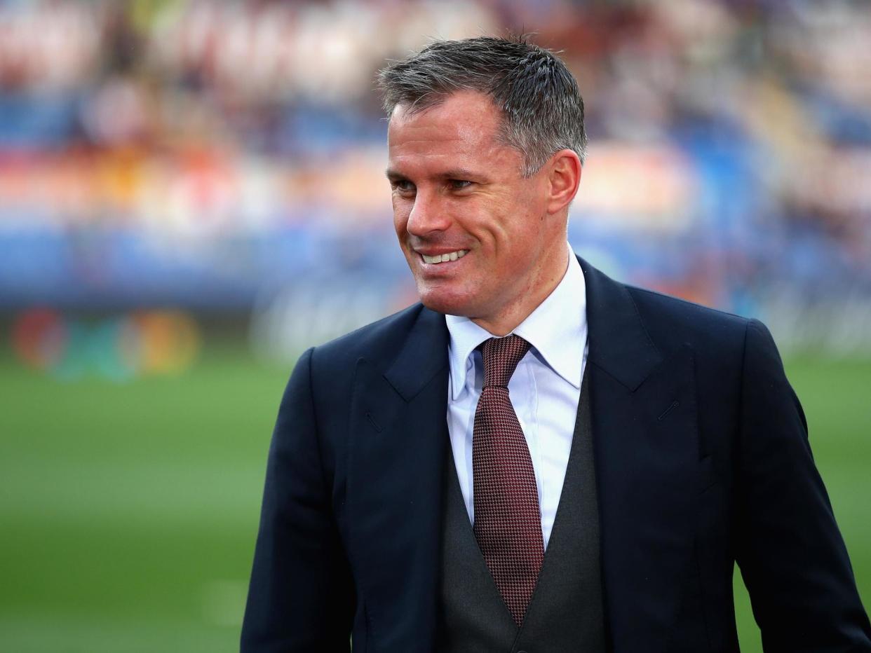 Jamie Carragher shared a random number on Twitter: Getty