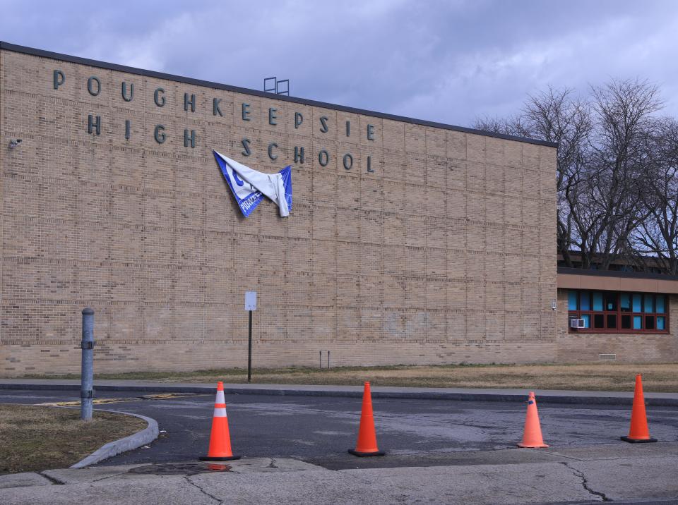 Poughkeepsie High School on February 23, 2022. 