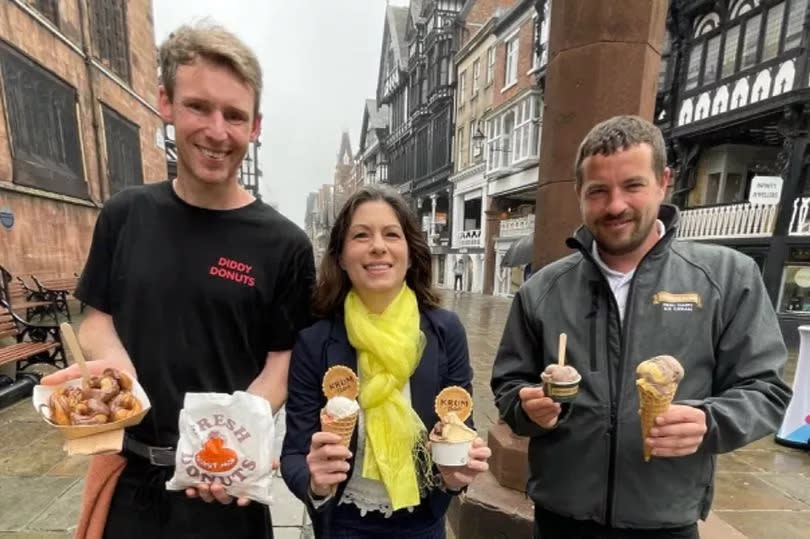 Vendors across the city are offering free ice cream to commemorate the occasion