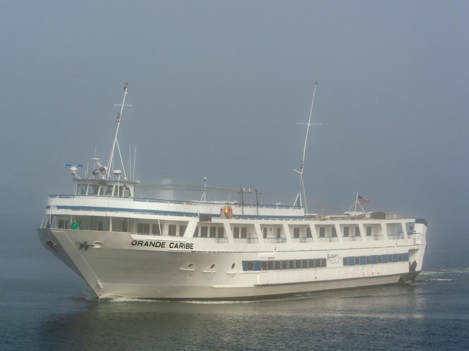 The Grande Caribe cruise ship.