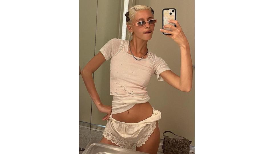 Bloomers have adorned the likes of Iris Law and Hailey Bieber