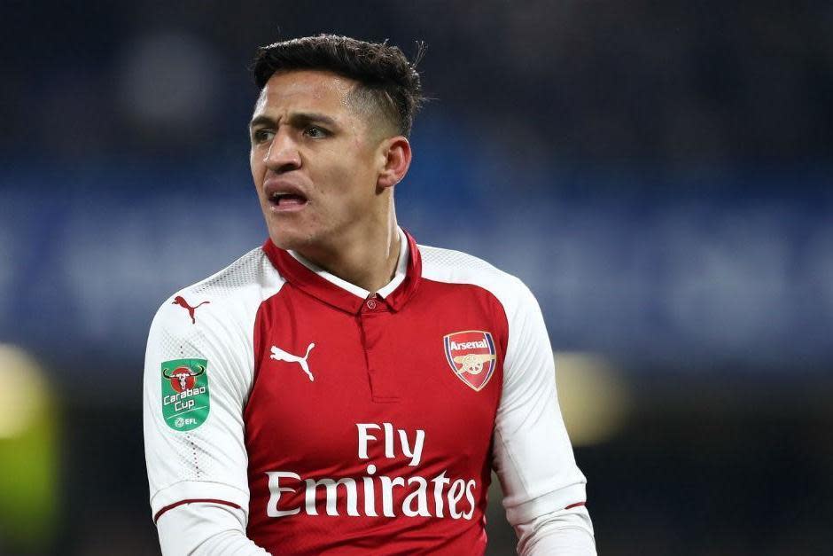 Moving on: Sanchez was absent at Bournemouth