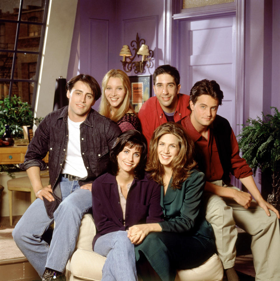 <div><p>"Every character from the core group in <i>Friends</i>. They're all terrible people. <b>They're self-absorbed, entitled narcissists who just use people and do awful things to each other and people around them.</b> I've never understood the love for them."</p><p>—<a href="https://go.redirectingat.com?id=74679X1524629&sref=https%3A%2F%2Fwww.buzzfeed.com%2Flizmrichardson%2Ftoxic-tv-show-characters-who-are-glorified&url=https%3A%2F%2Fwww.reddit.com%2Fuser%2FSkin_Talker%2F&xcust=7380801%7CBF-VERIZON&xs=1" rel="nofollow noopener" target="_blank" data-ylk="slk:u/Skin_Talker;elm:context_link;itc:0;sec:content-canvas" class="link ">u/Skin_Talker</a></p></div><span> Warner Bros. / Courtesy Everett Collection</span>