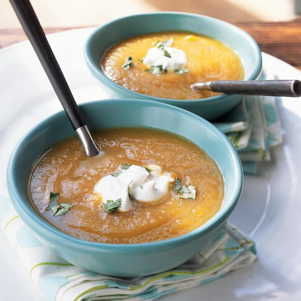 Curried Squash and Apple Soup