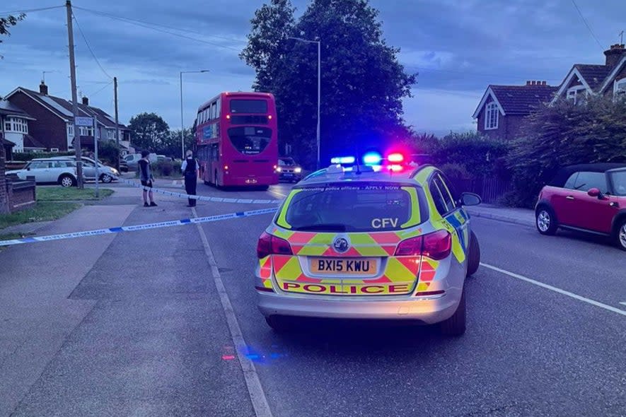 The attack took place in Rainham Road on Monday at 7pm (MPS Specials)