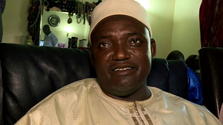 Gambia's president-elect Adama Barrow