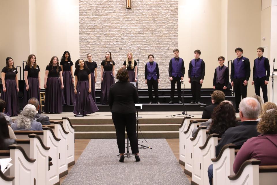 The Capriccio Youth Choir at a recent concert