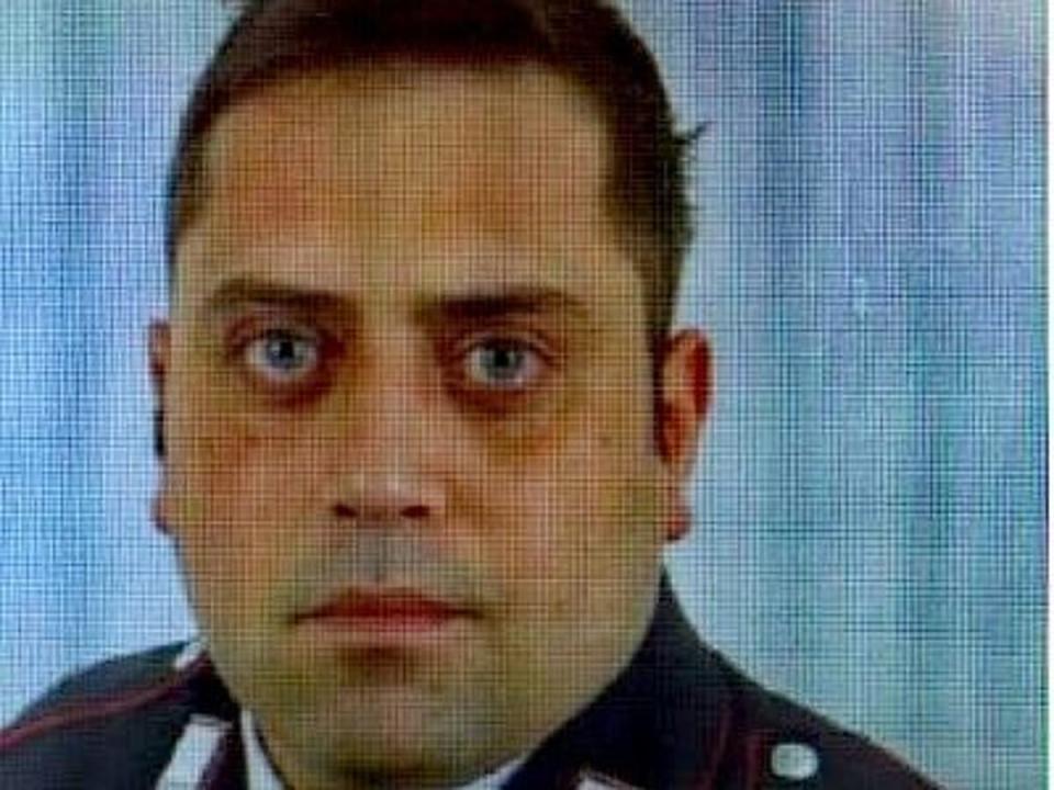 Carabinieri deputy brigadier Mario Cerciello Rega, 35, was stabbed to death in Rome on 26 July 2019 (Carabinieri)