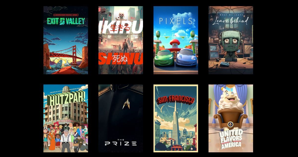 Showrunner is an AI-powered streaming service dedicated to animated shows (Showrunner)