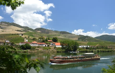 A view of Quinta do Bomfirm across the Douro - Credit: Courtesy of Symington Family Estates