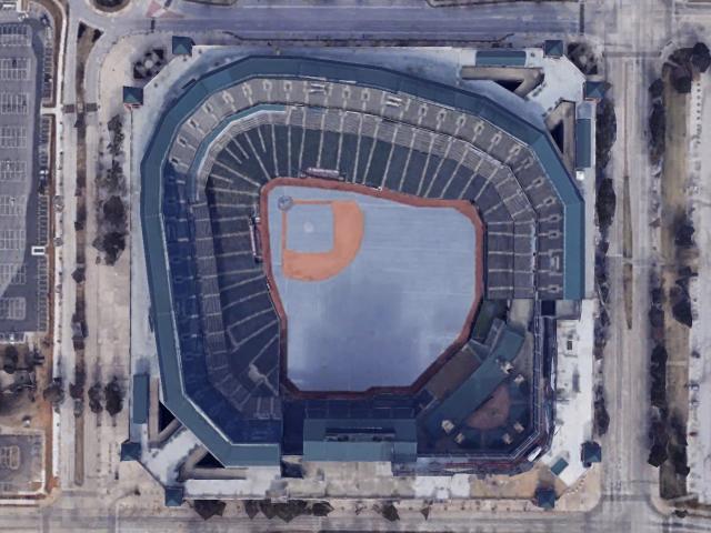 What all 30 MLB stadiums look like from space